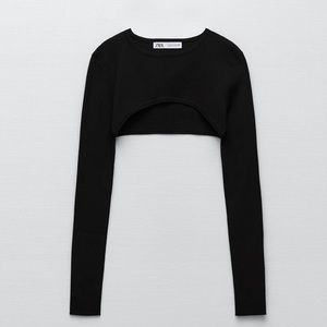 ZAra knit arm warmer sweater.